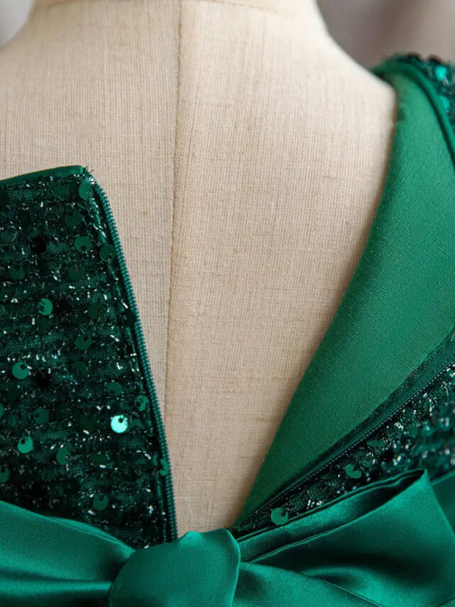 Kız Çocuk Abiye Elbise Tül Prenses Model Doğum Günü Parti Elbisesi - 3