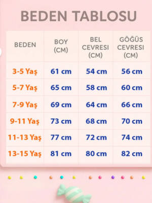 Kız Çocuk Balon Kol Çiçekli Günlük Yaz Elbisesi Beyaz - 5