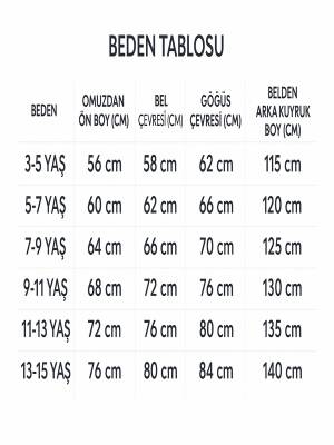 Kız Çocuk Prenses Abiye Tül Kuyruklu Elbise Beyaz - 3