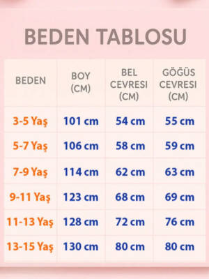 Prenses Model Kız Çocuk Abiye –Fiyonk Detaylı Tül Elbise Modeli Lacivert - 4